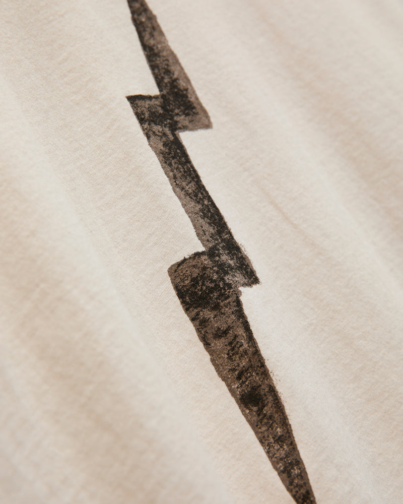 "Bolt" T-Shirt in Vintage White