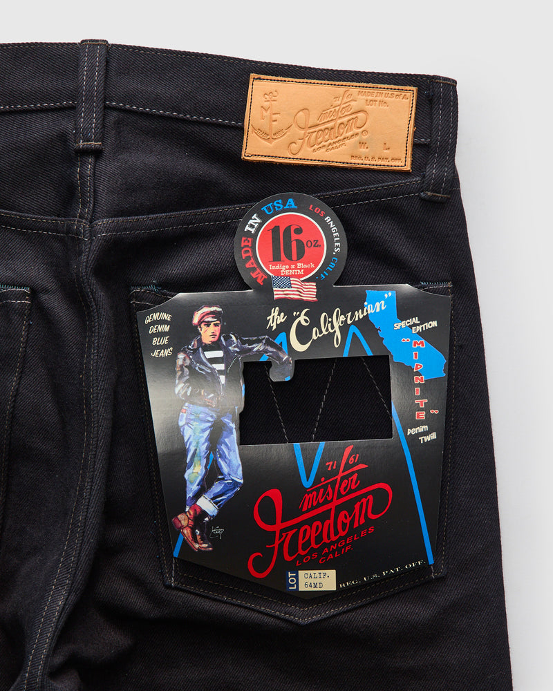 Lot 64 "Midnight" 16oz Selvedge Denim - Classic Tapered Fit