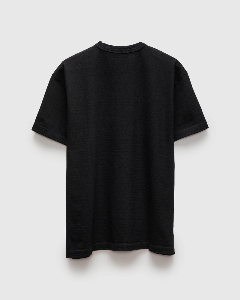 Super Heavyweight Jersey T-Shirt in Black Indigo