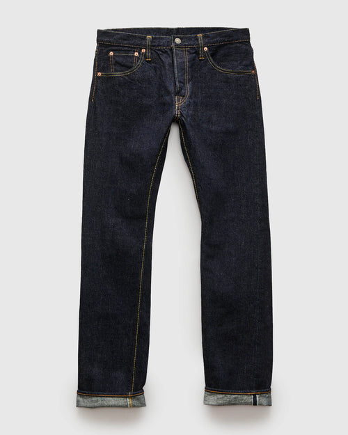 XX-005 14oz Rinsed Selvedge Denim - Slim Straight Fit