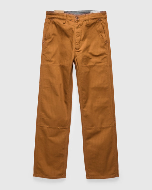 Ortega Pant in 13oz Rust Herringbone