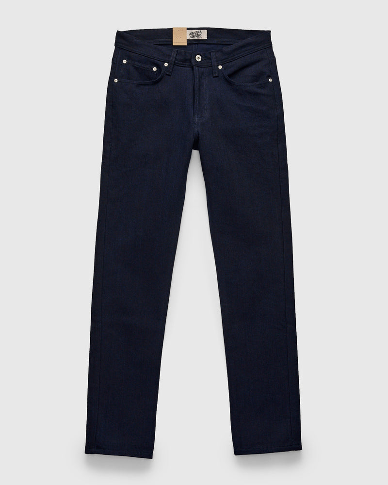 "Maekake Dobby" 12.2oz Indigo Dobby - Weird Guy Fit