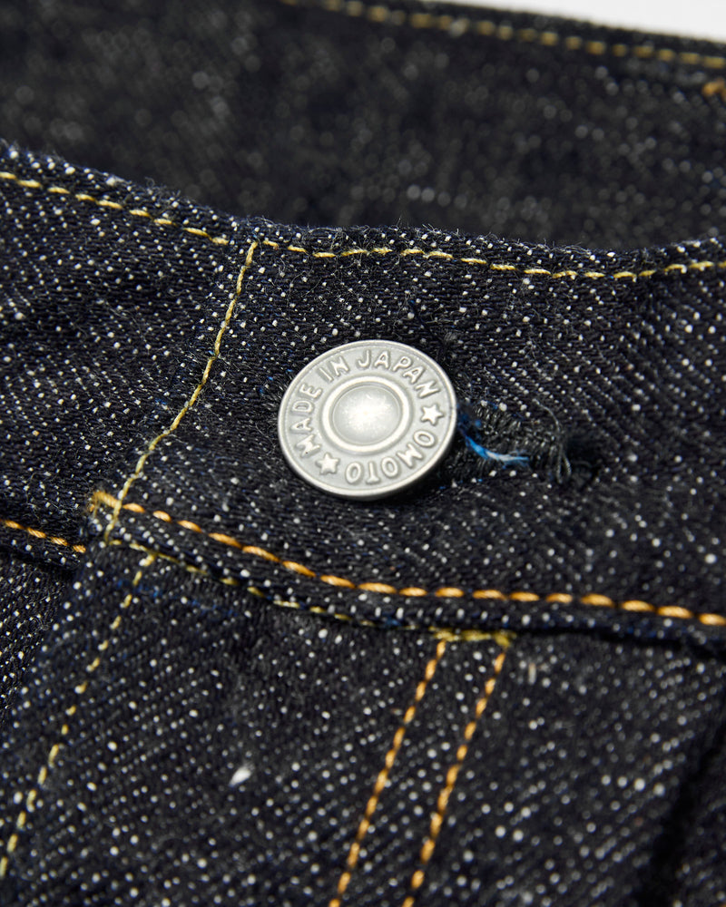 0411 15.5oz Slub-Nep Selvedge Denim - Straight Fit