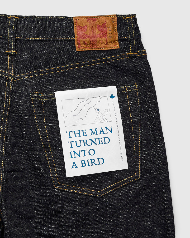 0411 15.5oz Slub-Nep Selvedge Denim - Straight Fit