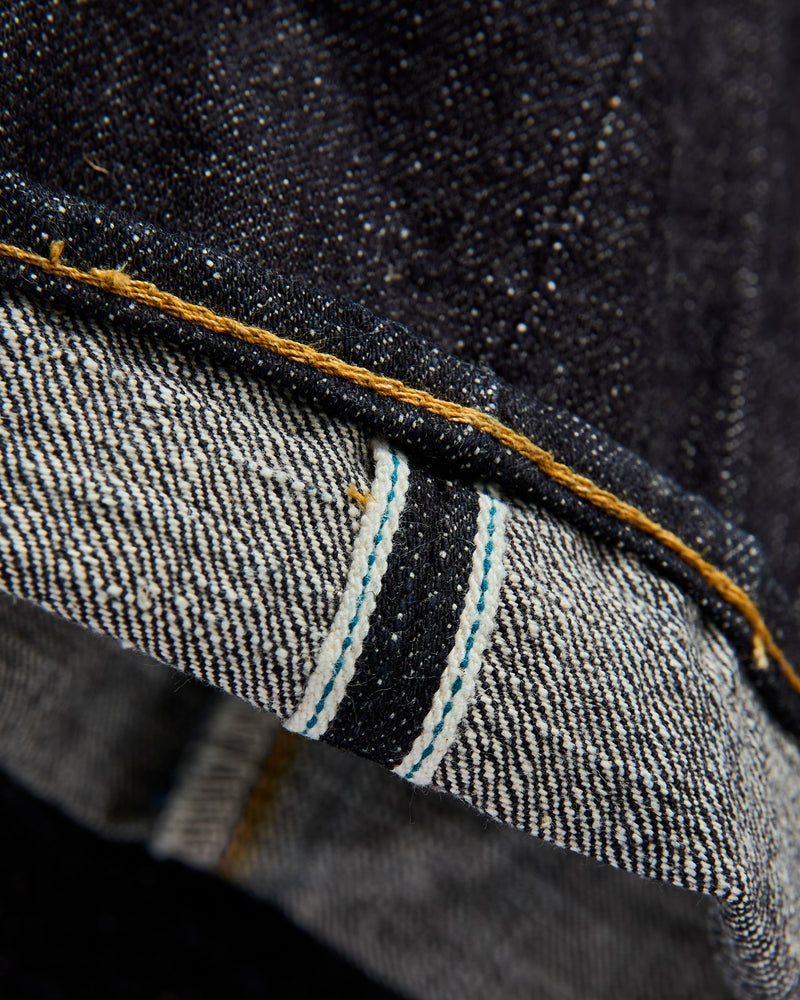 0811 15.5oz Slub-Nep Selvedge Denim - Loose Fit