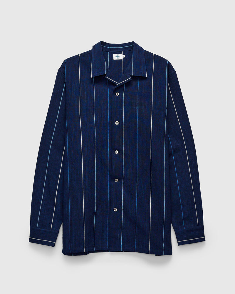 5180 Matuzaka Ori Shirt in Natural Indigo