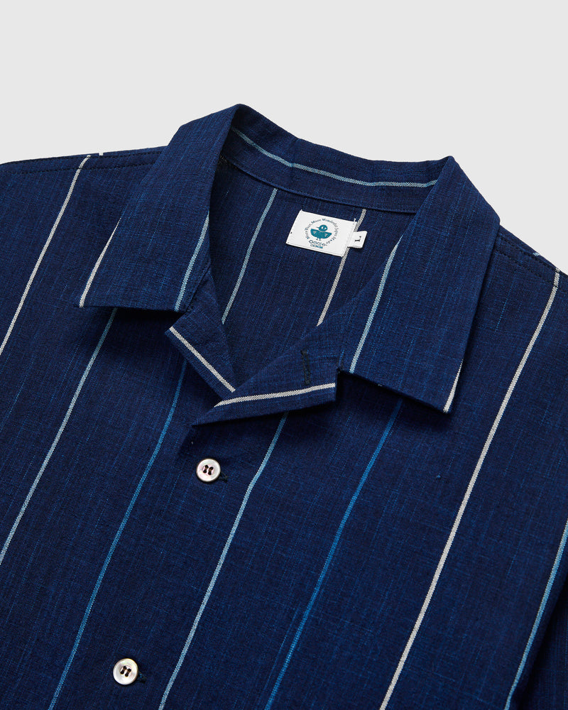 5180 Matuzaka Ori Shirt in Natural Indigo
