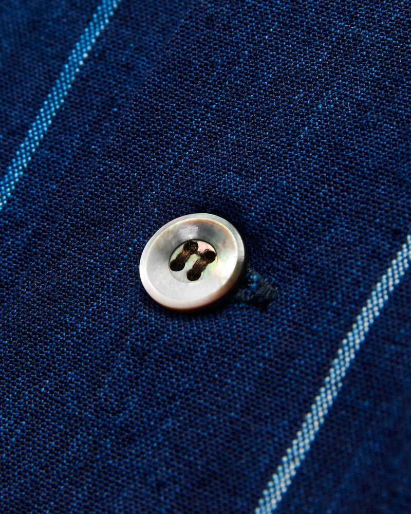 5180 Matuzaka Ori Shirt in Natural Indigo