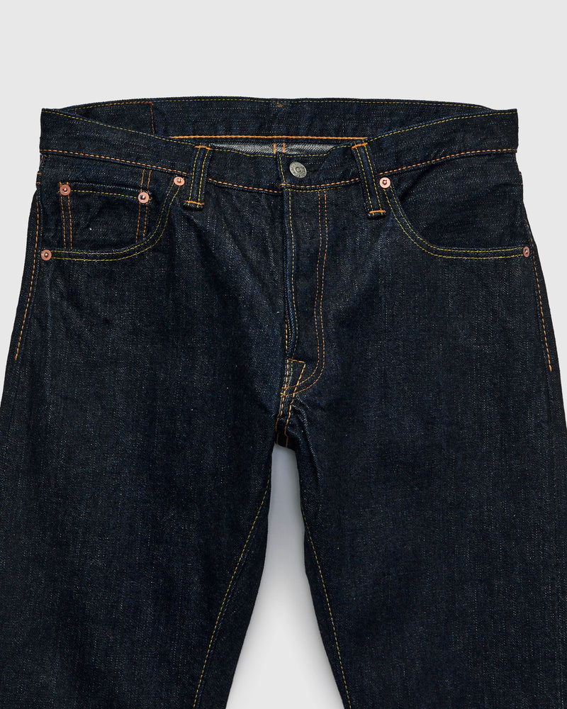 XX-019 14oz Rinsed Selvedge Denim - Relaxed Tapered Fit
