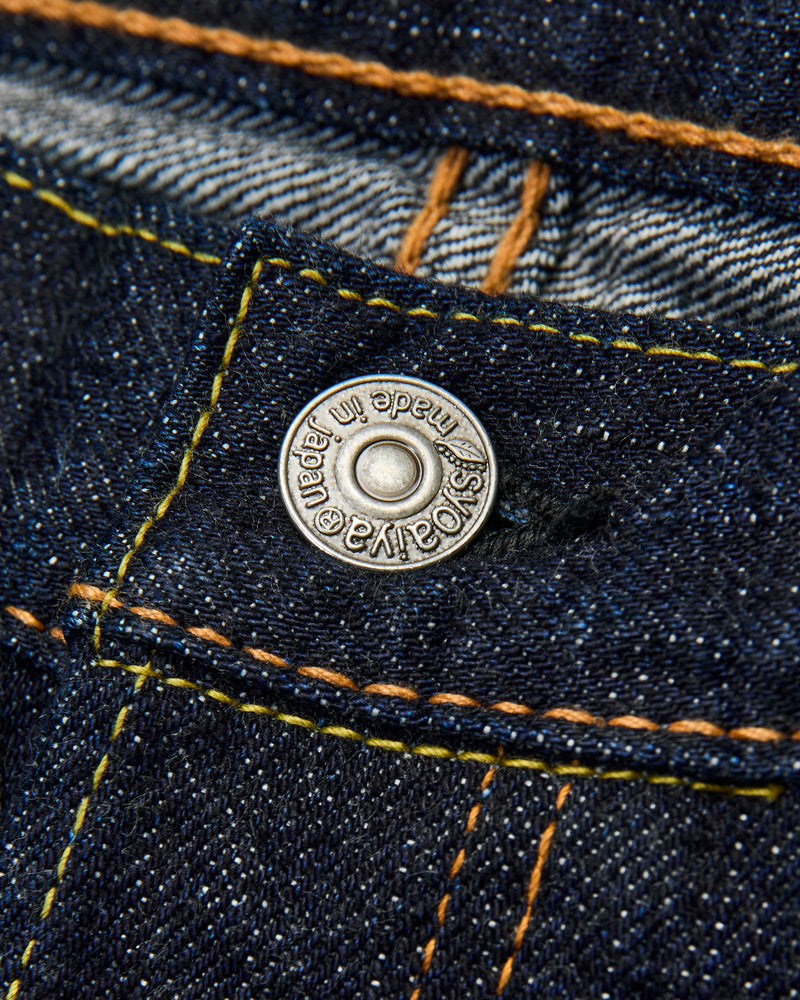 XX-019 14oz Rinsed Selvedge Denim - Relaxed Tapered Fit