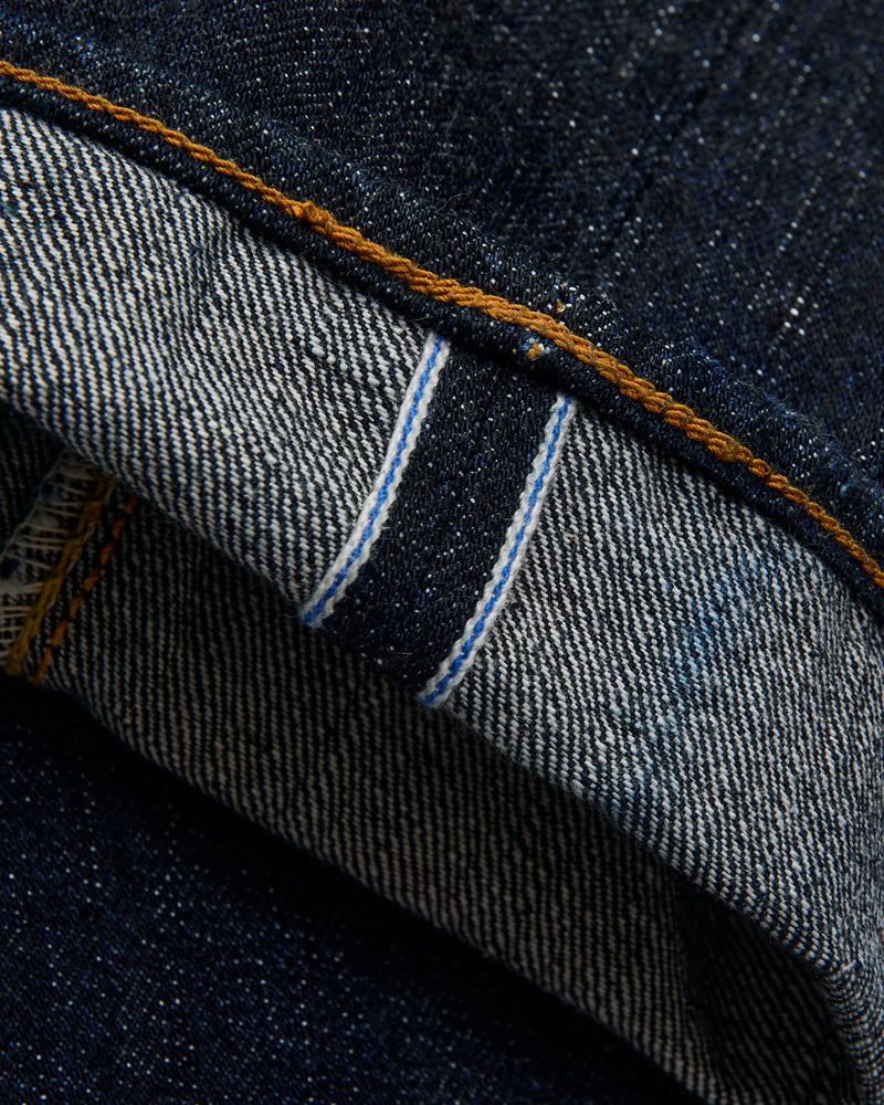 XX-019 14oz Rinsed Selvedge Denim - Relaxed Tapered Fit