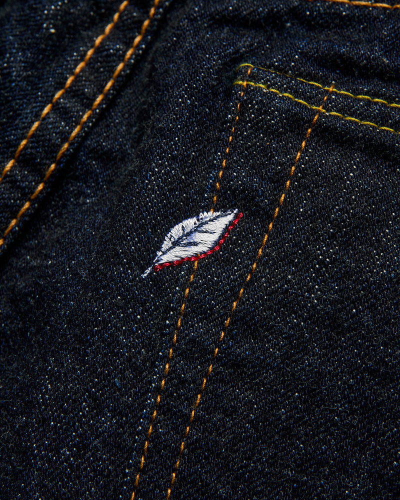 XX-019 14oz Rinsed Selvedge Denim - Relaxed Tapered Fit