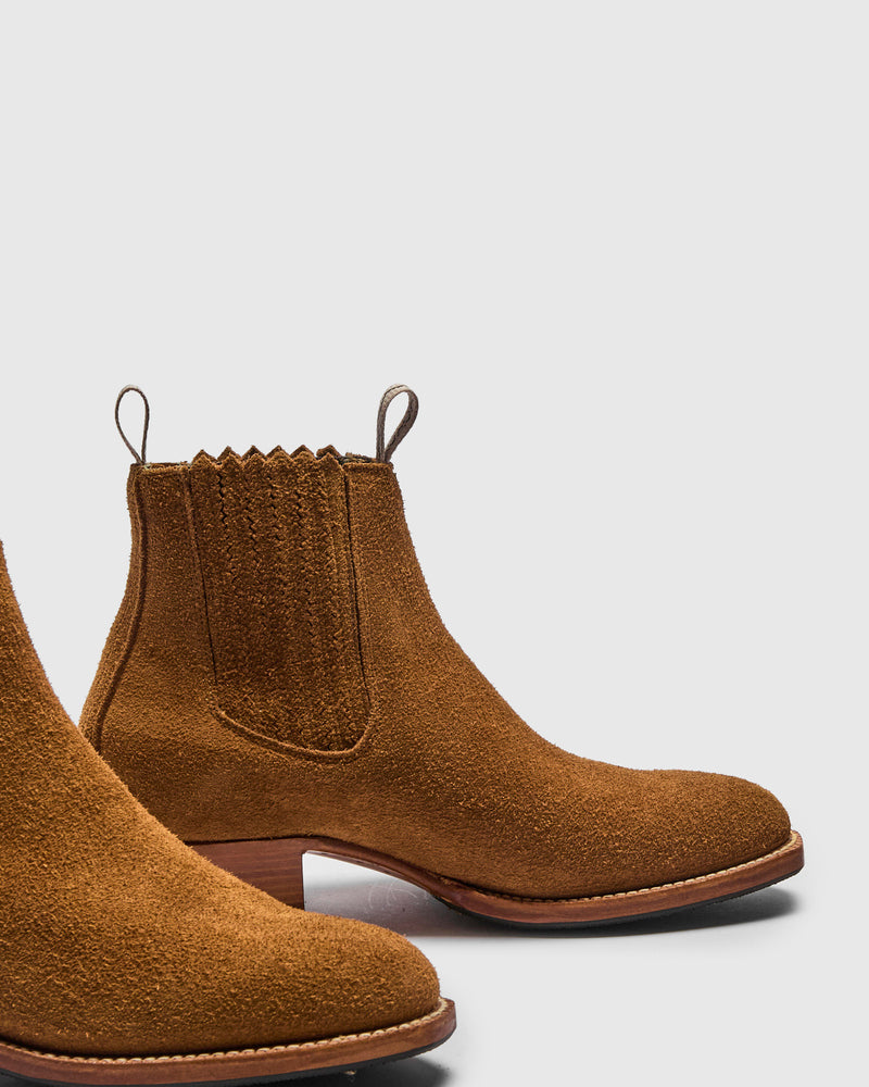 Bandido Boot in Golden Brown Suede
