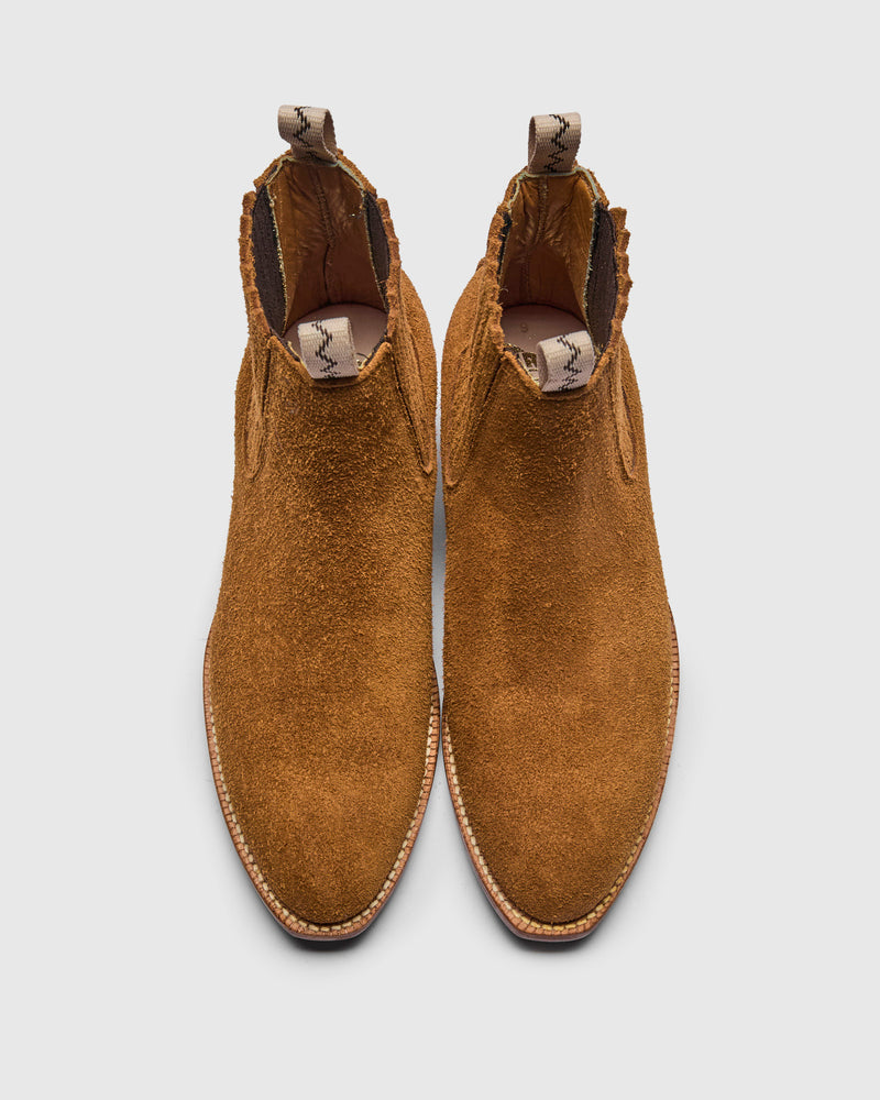 Bandido Boot in Golden Brown Suede