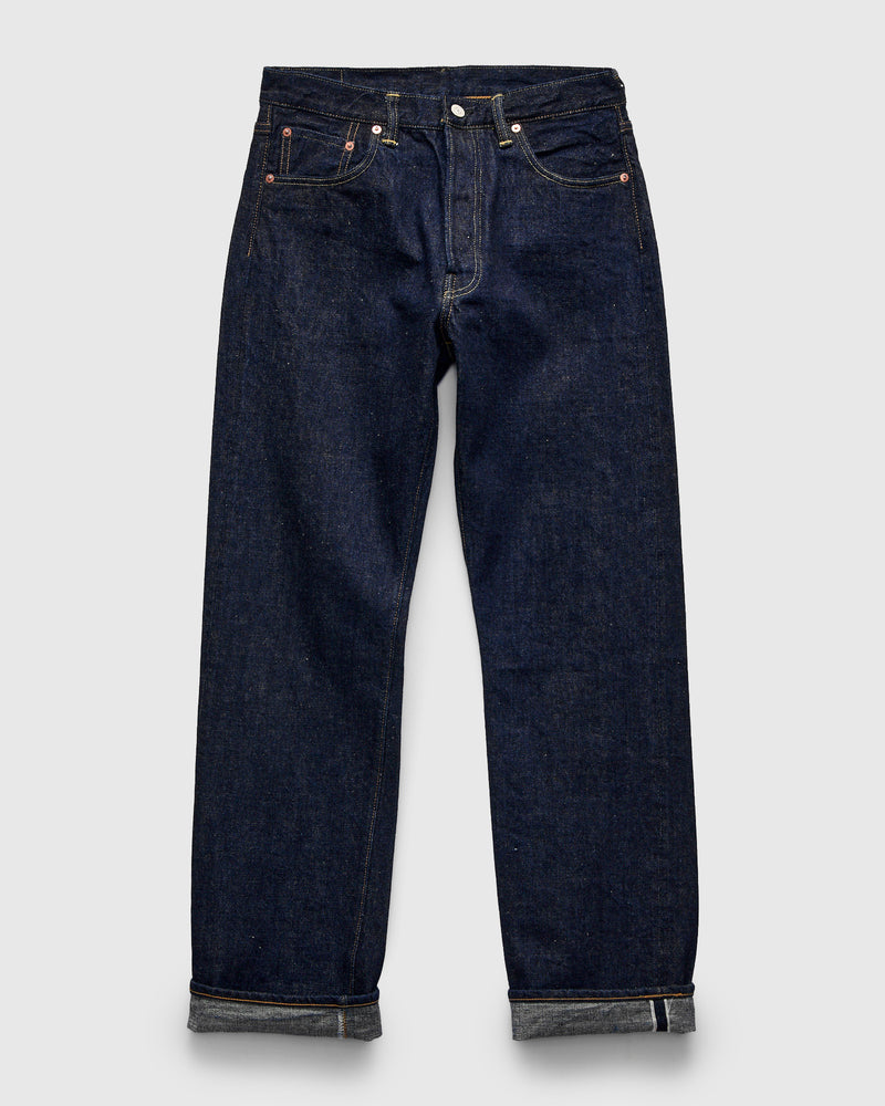 "Lot 800XX" 14.5oz Rinsed Selvedge Denim - Regular Straight Fit