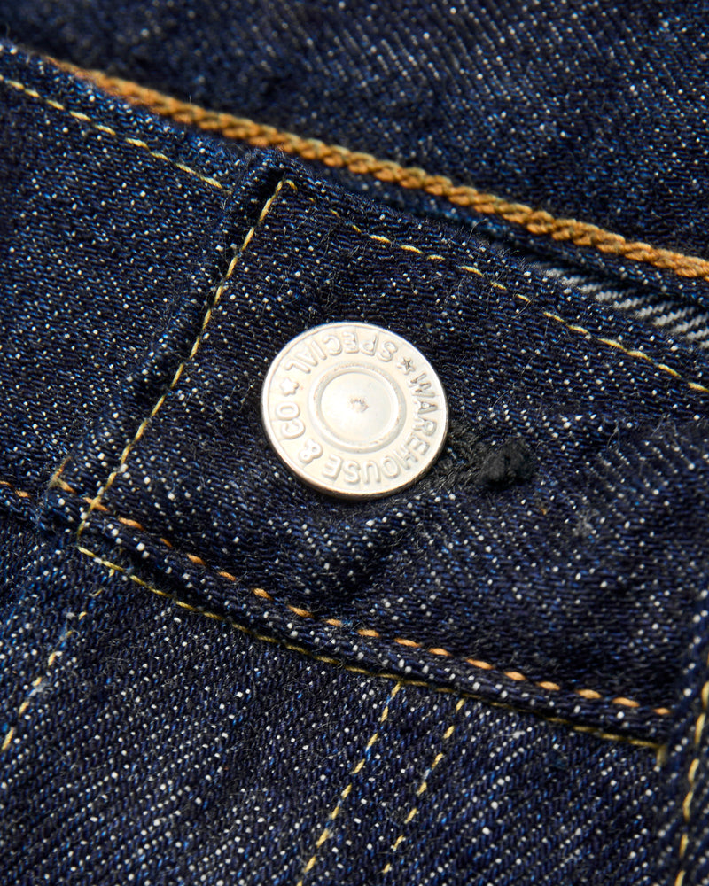 "Lot 800XX" 14.5oz Rinsed Selvedge Denim - Regular Straight Fit