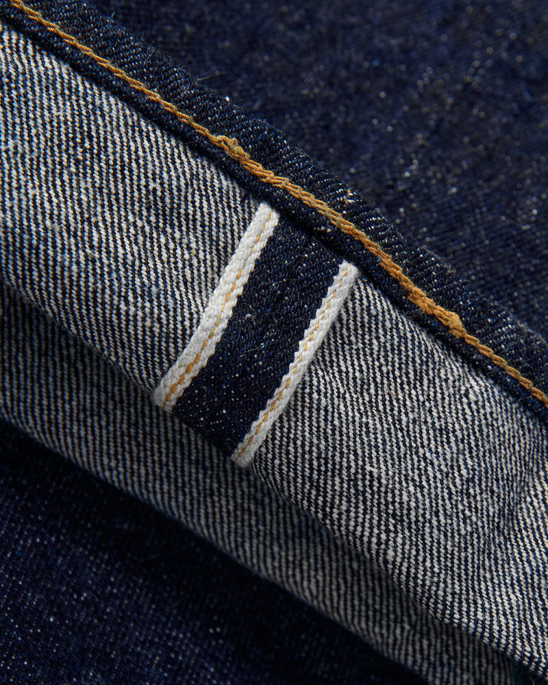 "Lot 800XX" 14.5oz Rinsed Selvedge Denim - Regular Straight Fit