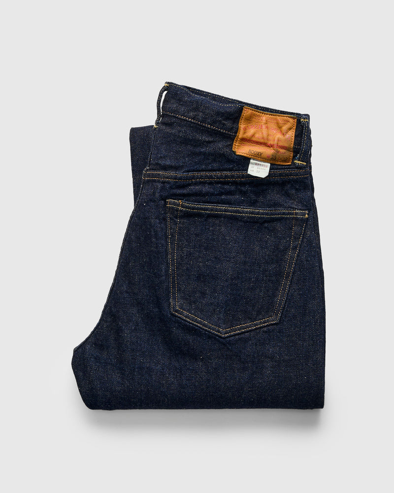 "Lot 800XX" 14.5oz Rinsed Selvedge Denim - Regular Straight Fit