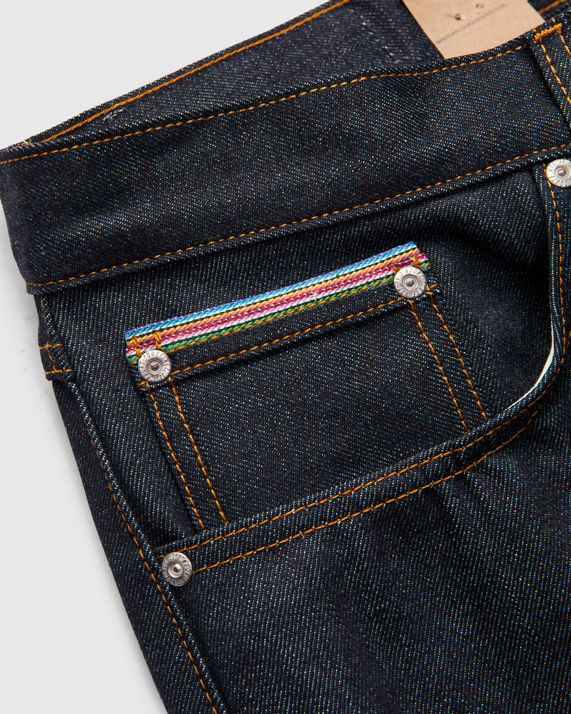 "Dia De Los Muertos Bat" 12.5oz Selvedge Denim - True Guy Fit