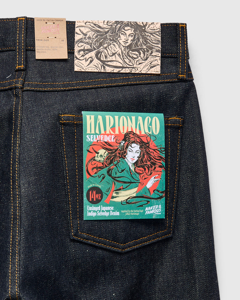 "Harionago" 14oz Selvedge Denim - True Guy Fit