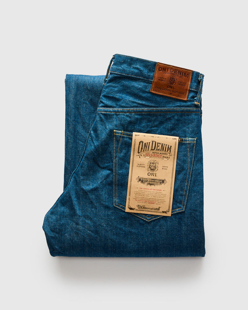 222-OFBD "Old Fade Blue" 13.7oz Selvedge Denim - Super Wide Straight  Fit