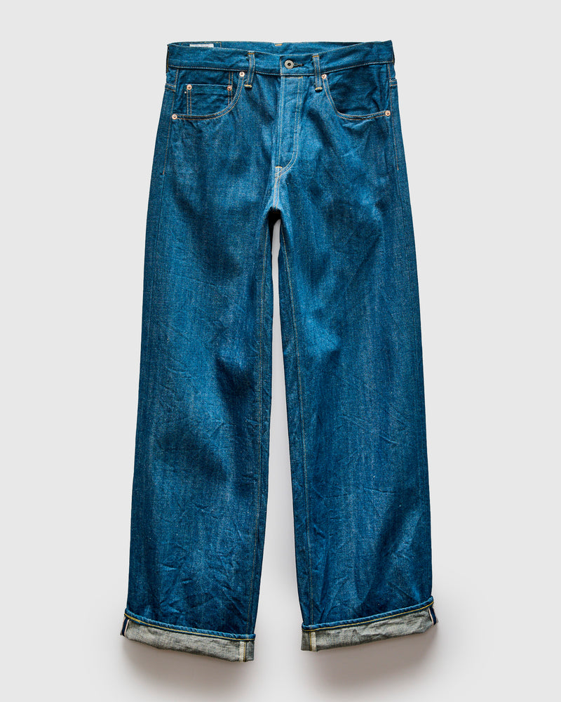 222-OFBD "Old Fade Blue" 13.7oz Selvedge Denim - Super Wide Straight  Fit