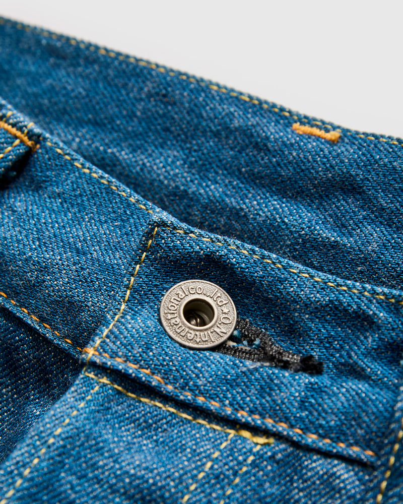 222-OFBD "Old Fade Blue" 13.7oz Selvedge Denim - Super Wide Straight  Fit