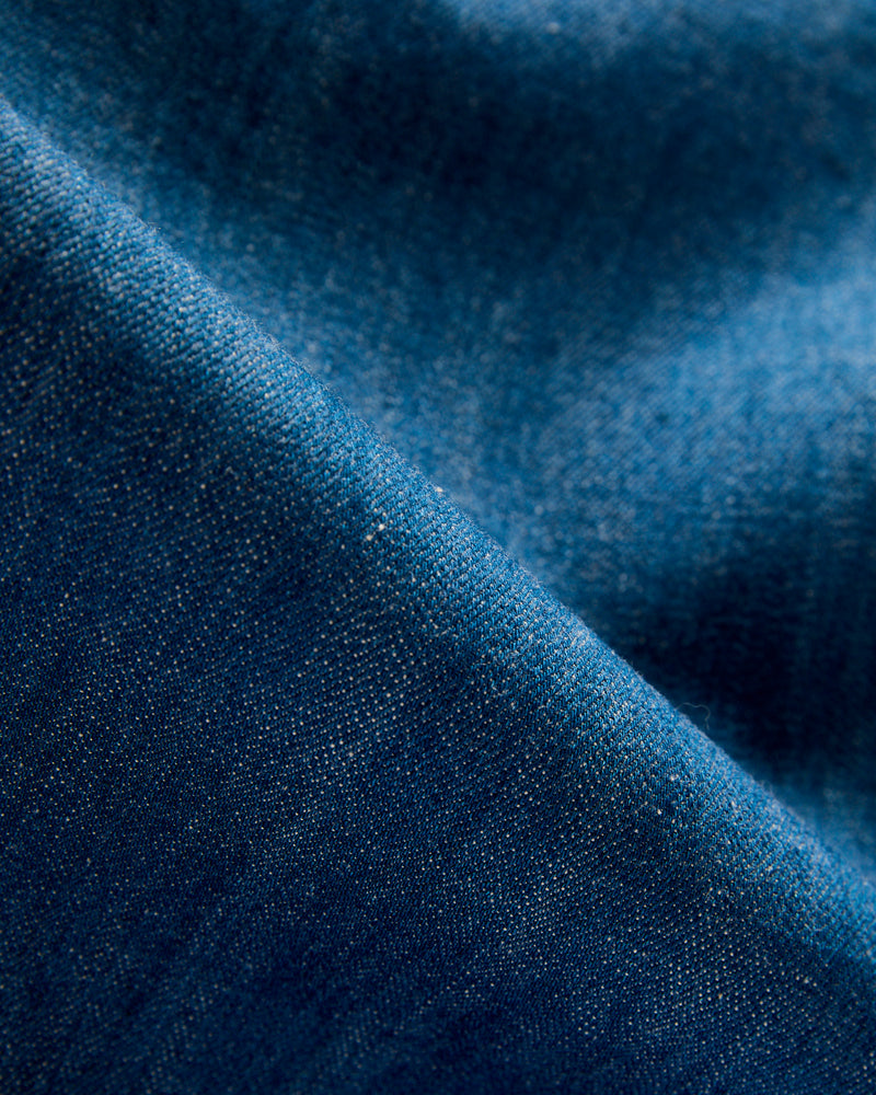 222-OFBD "Old Fade Blue" 13.7oz Selvedge Denim - Super Wide Straight  Fit