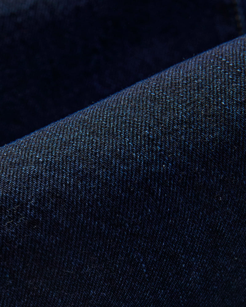 0415-BCH "Charcoal Overdye" 13.5oz Selvedge Denim - Straight Fit
