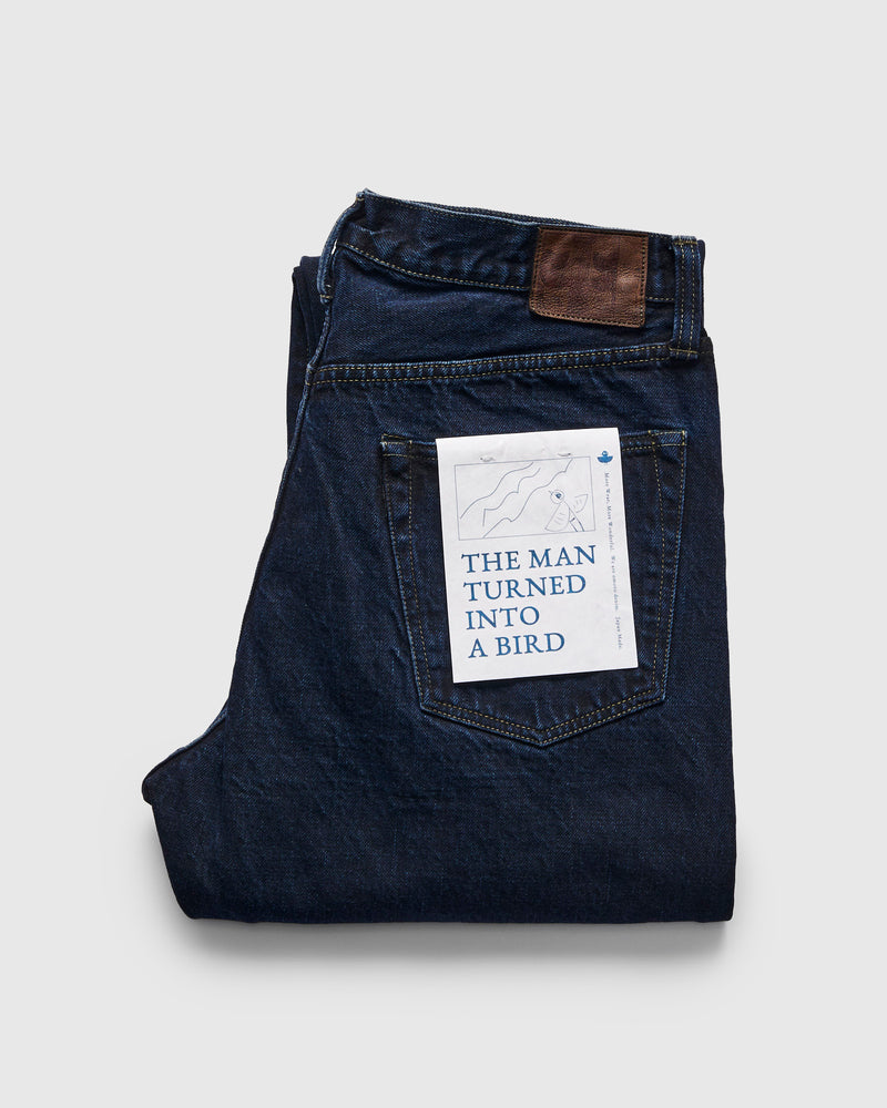 0415-BCH "Charcoal Overdye" 13.5oz Selvedge Denim - Straight Fit