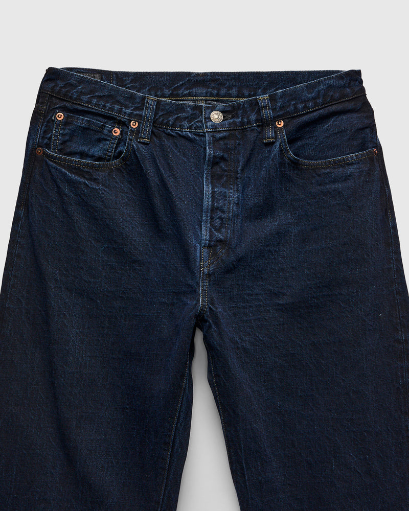 0615-BCH "Charcoal Overdye" 13.5oz Selvedge Denim - Relax Fit