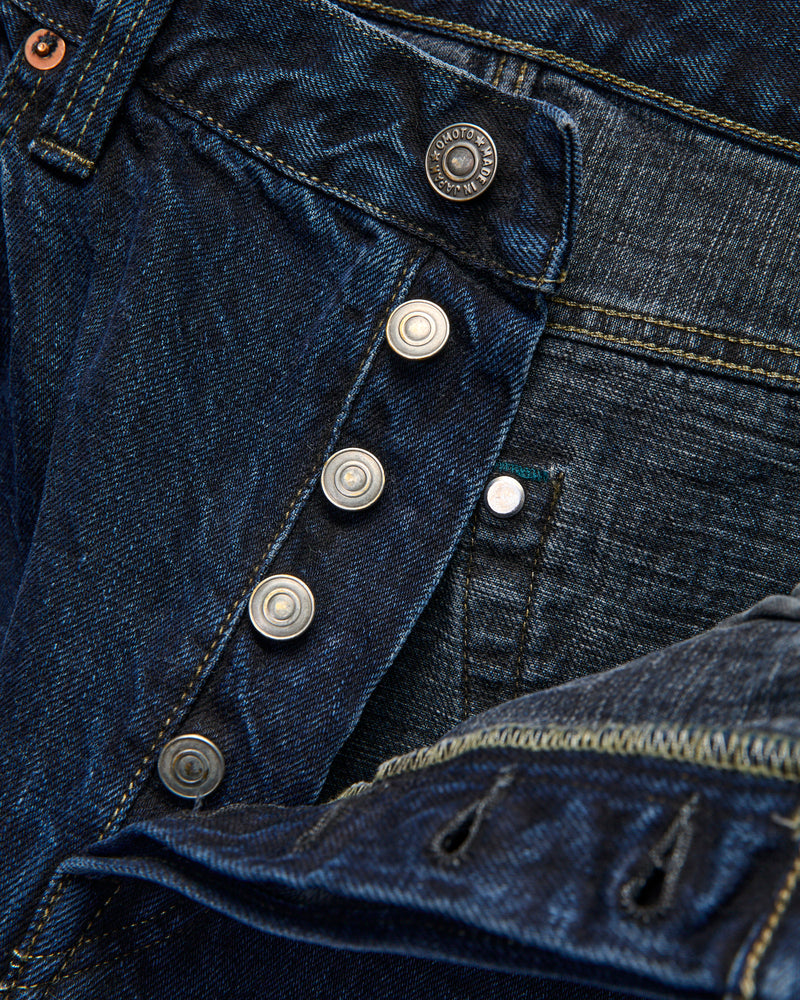 0615-BCH "Charcoal Overdye" 13.5oz Selvedge Denim - Relax Fit