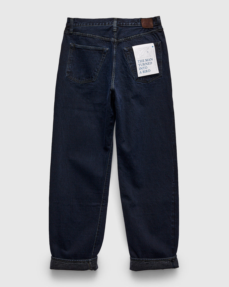0815-BCH "Charcoal Overdye" 13.5oz Selvedge Denim - Loose Fit
