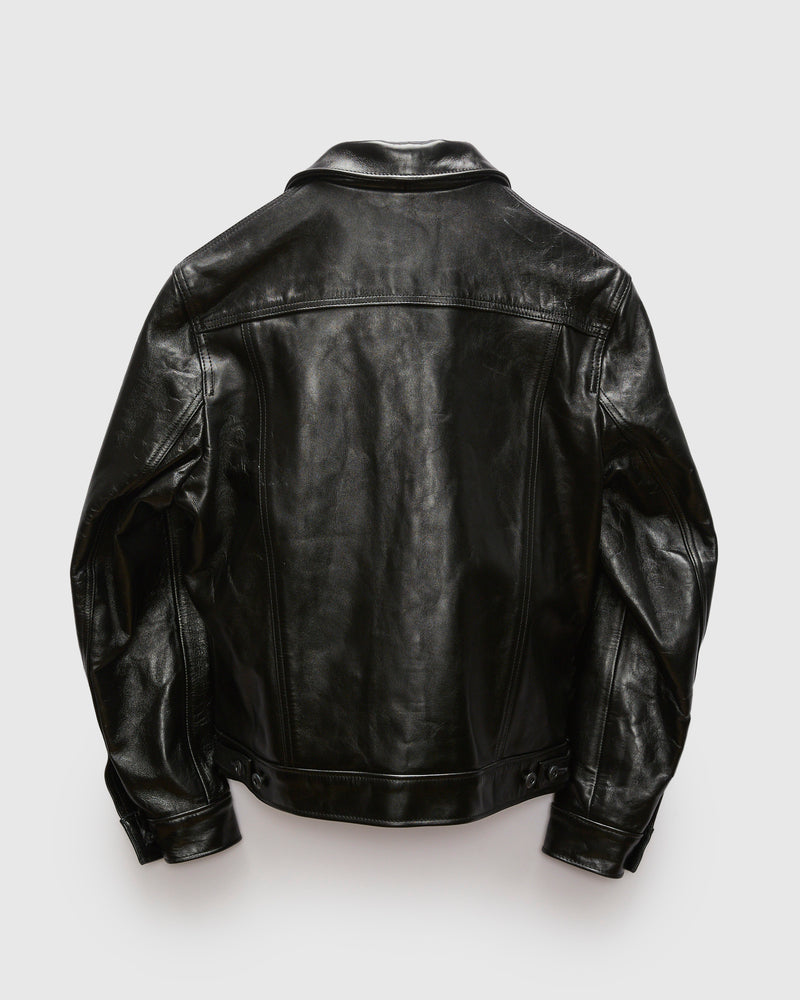 P620H Horsehide Mechanics Jacket in Black