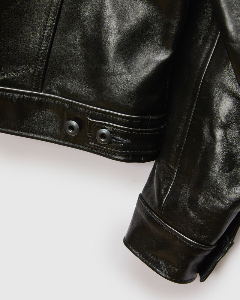 P620H Horsehide Mechanics Jacket in Black