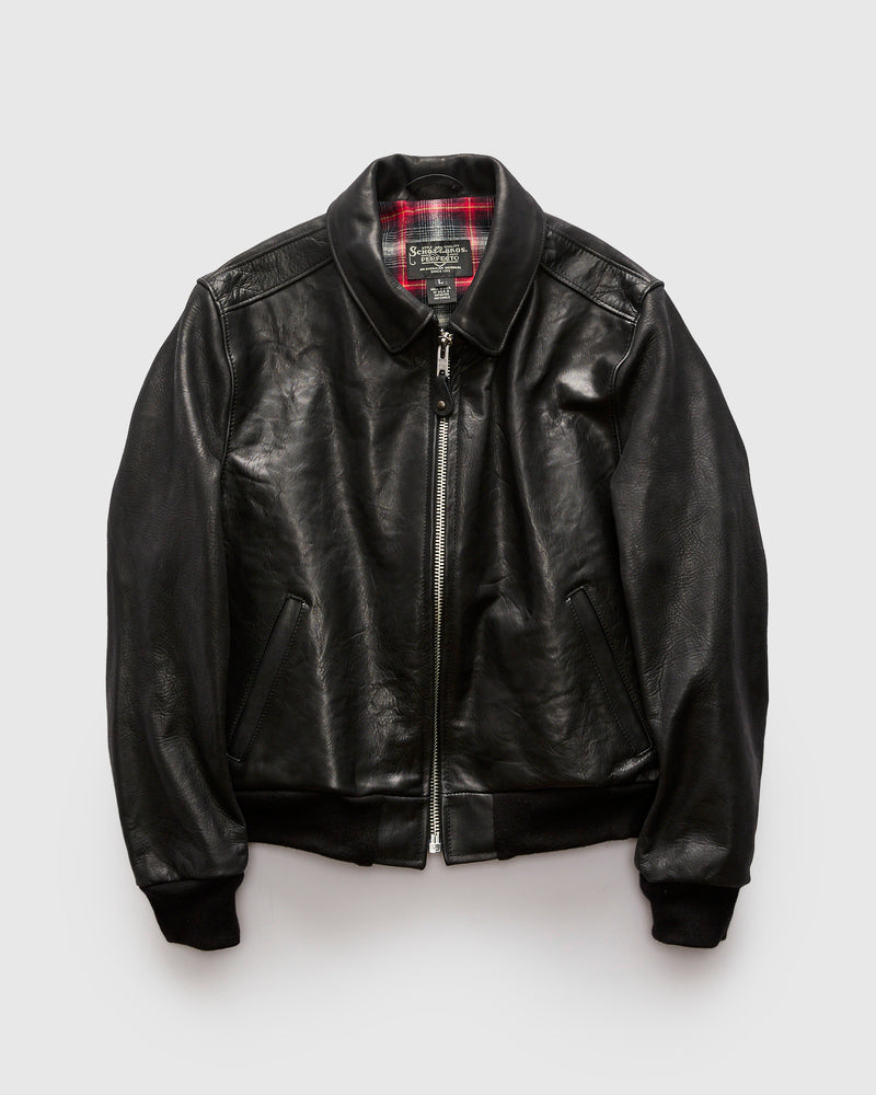 SP674H "Ashbury Park" Bomber Jacket in Black