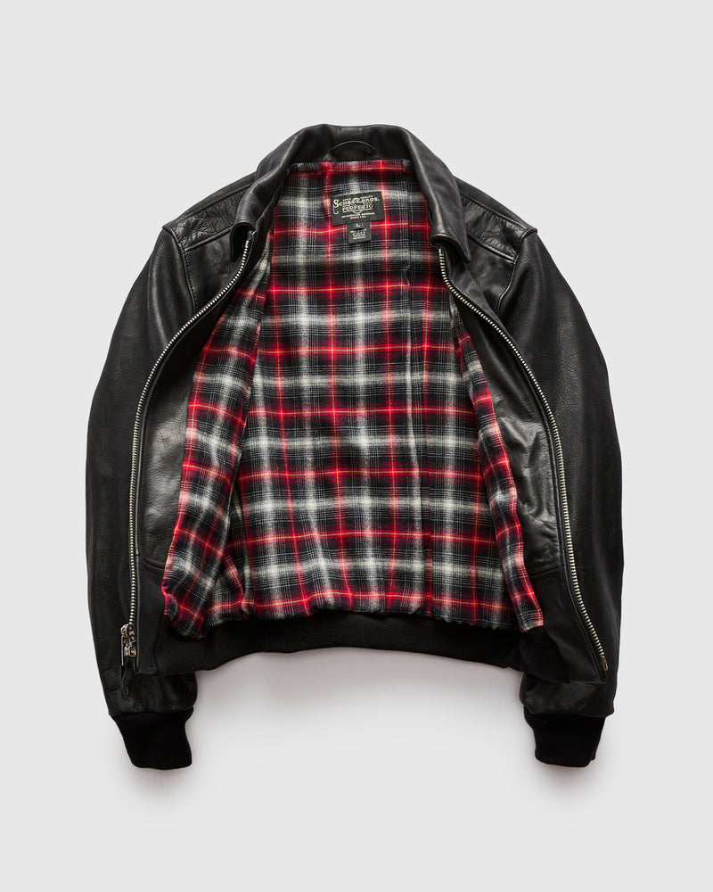 SP674H "Ashbury Park" Bomber Jacket in Black