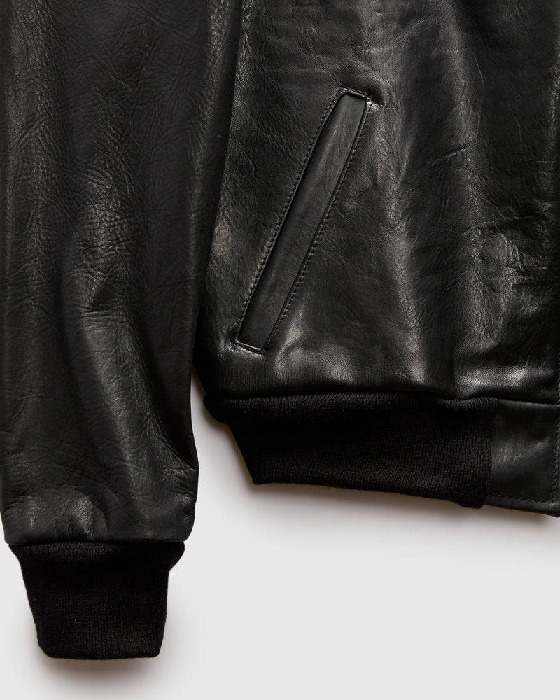 SP674H "Ashbury Park" Bomber Jacket in Black