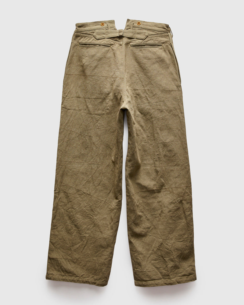 MSP-1031 French Work Trousers in Khaki