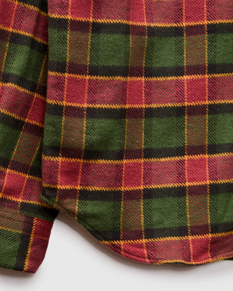 Argila Button-Up Shirt in Red Pine