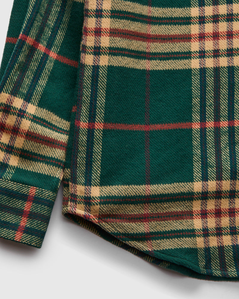 Cervo Button-Up Shirt in Green