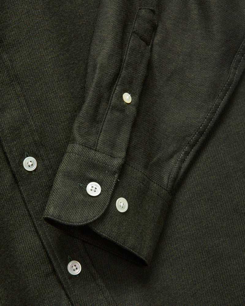 Teca Button-Up Shirt in Forest
