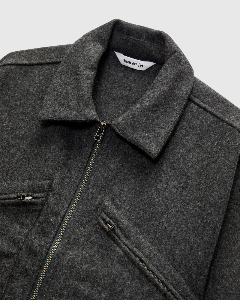 Cycling Jacket in Charcoal