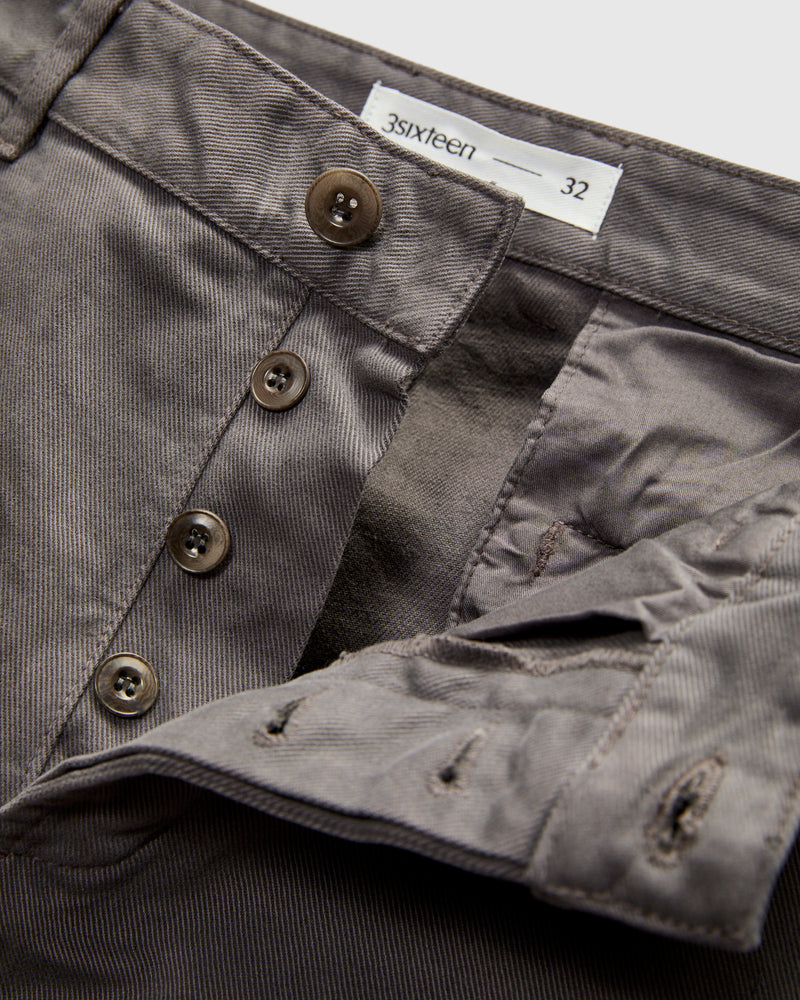 Work Pant in Graphite Twill
