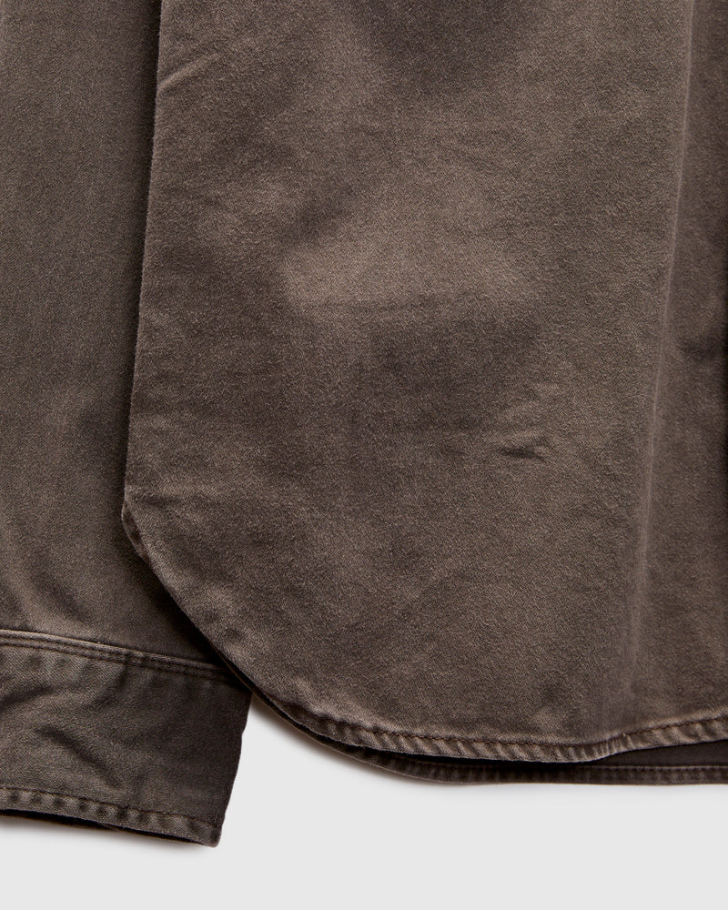 Utility Shirt in Chocolate