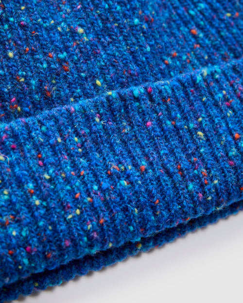 "Out of the Blue" Wool Beanie in Transcendent