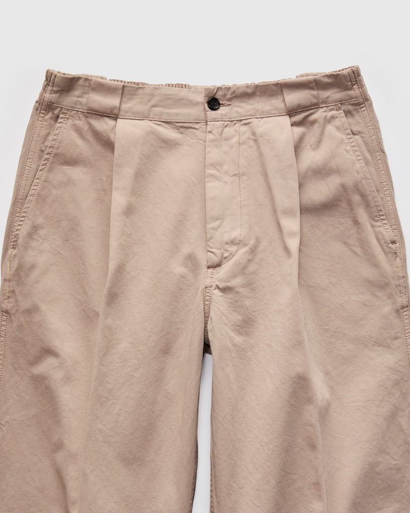 Harbor Twill Cotton Pant in Moon Rock