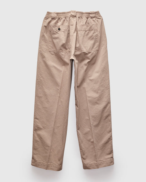 Harbor Twill Cotton Pant in Moon Rock