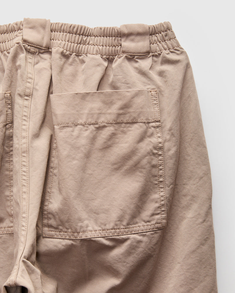 Harbor Twill Cotton Pant in Moon Rock