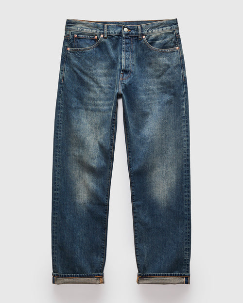 K102 Indigo Vintage Wash Jean – Straight Fit